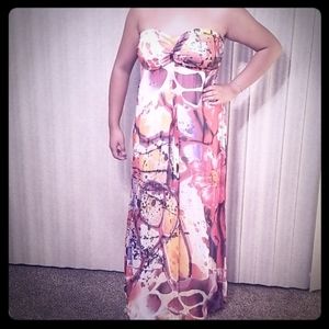 Xhilaration, Women's Dress, Large, Multi-C…